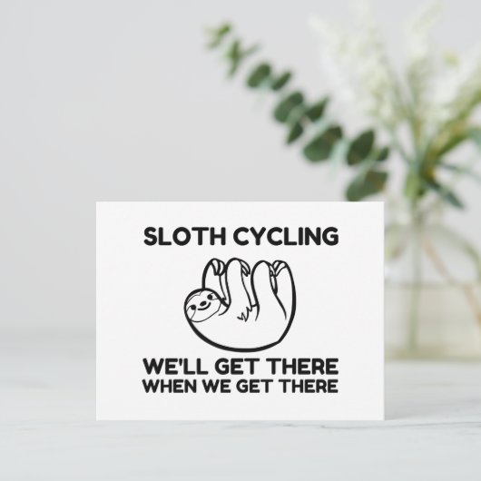 LANGSAM POSTKARTE (Stehend Vorderseite)