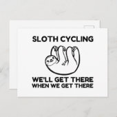 LANGSAM POSTKARTE (Vorne/Hinten)