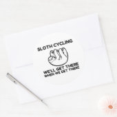 LANGSAM RUNDER AUFKLEBER (Umschlag)