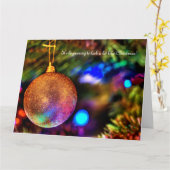 Langsam sieht es sehr nach Weihnachtskarte aus Karte (Gelbe Blume)