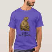 LANGSAM. T-Shirt (Vorderseite)