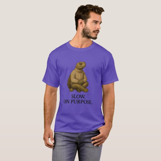 LANGSAM. T-Shirt (Vorne ganz)