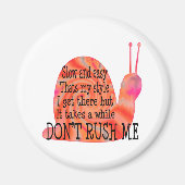 langsam und einfach magnet (Vorne)