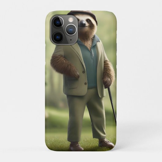 "Langsam und stetig: Ein Schlitten, der zum Golf v Case-Mate iPhone Hülle (Rückseite)