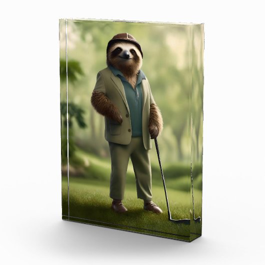 "Langsam und stetig: Ein Schlitten, der zum Golf v Fotoblock (Rechts)