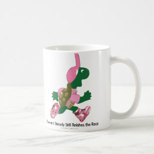 Langsam und stetig kaffeetasse