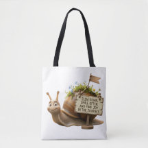 Langsam werden & Freude finden Schnecke Süße Trage