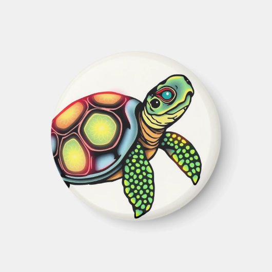 Langsame aber legendäre Schildkröte Magnet (Vorne)