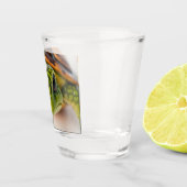 Langsame & Beständige Schildkröten-Vibes Schnapsglas (Rechts)