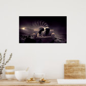 Langsame Bewegung Poster (Küche)