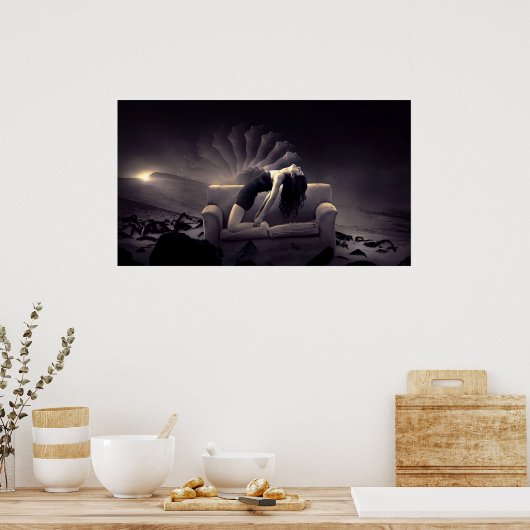 Langsame Bewegung Poster (Küche)