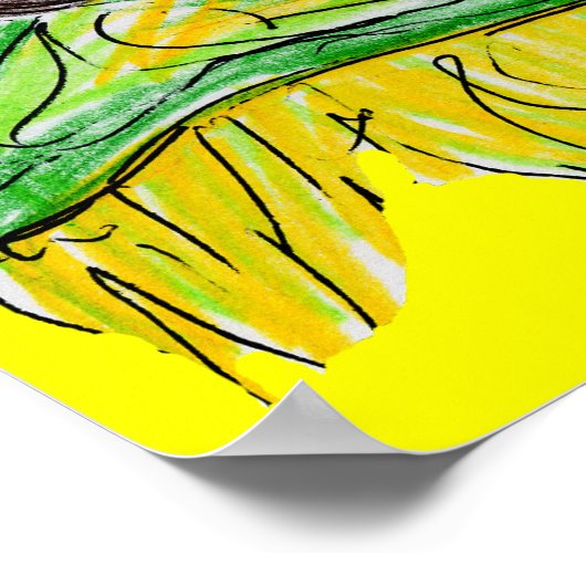 Langsame Bewegungen und gute Beats Poster (Ecke)