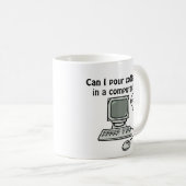 Langsame Computer-Tasse Kaffeetasse (VorderseiteRechts)