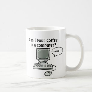 Langsame Computer-Tasse Kaffeetasse