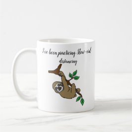 Langsame Distancing Sloth-Tasse Kaffeetasse