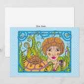 Langsame dpwn_flat Card 7"x5" (Vorne/Hinten)