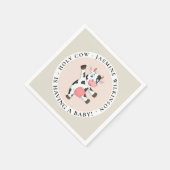 Langsame geschlechtsneutrale Babydusche Serviette (Ecke)