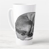 Langsame Hitze, kein Stress Milchtasse (Linke Ecke)