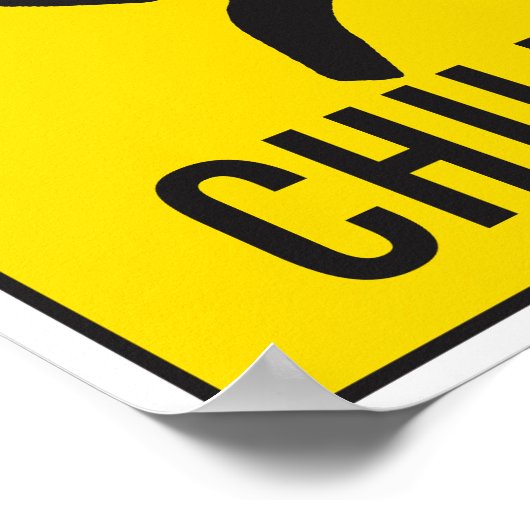 LANGSAME KINDER POSTER (Ecke)