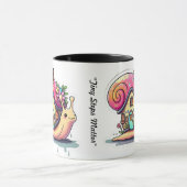 "Langsame Langefreude" Tasse (Zentrum)