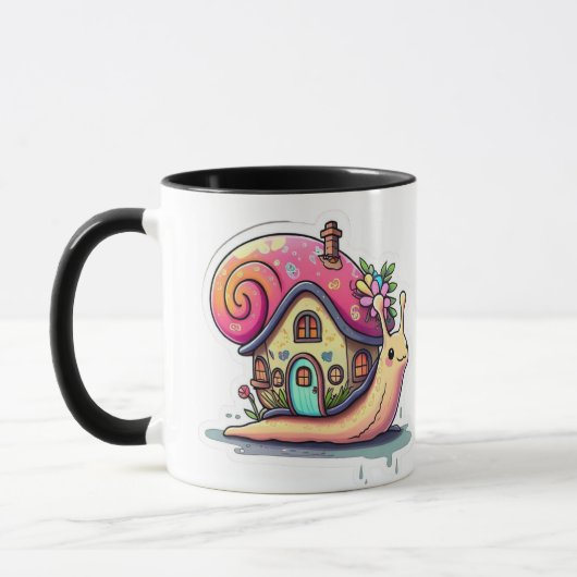 "Langsame Langefreude" Tasse (Links)