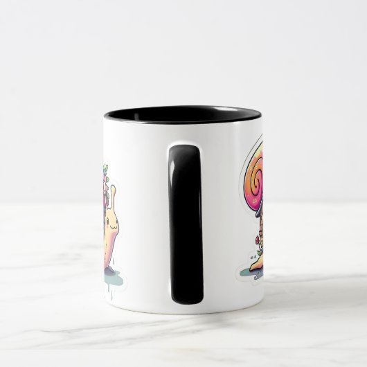 "Langsame Langefreude" Tasse (Griff)