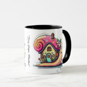 "Langsame Langefreude" Tasse (VorderseiteRechts)