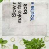 Langsame Läufer Küchentuch (Gefaltet)