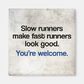 Langsame Läufer Magnet (Vorne)