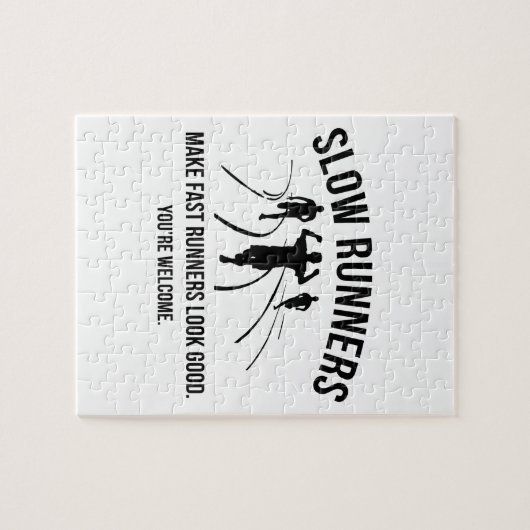 Langsame Läufer Puzzle (Horizontal)