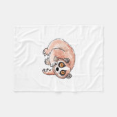 Langsame loris Decke (Vorderseite (Horizontal))