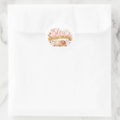 Langsame Morgen & Alte Bücher Cozy Aufkleber (Tasche)