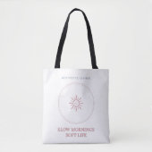 Langsame Morgen Sanfte Leben Ästhetik-Tasche Tasche (Vorderseite)
