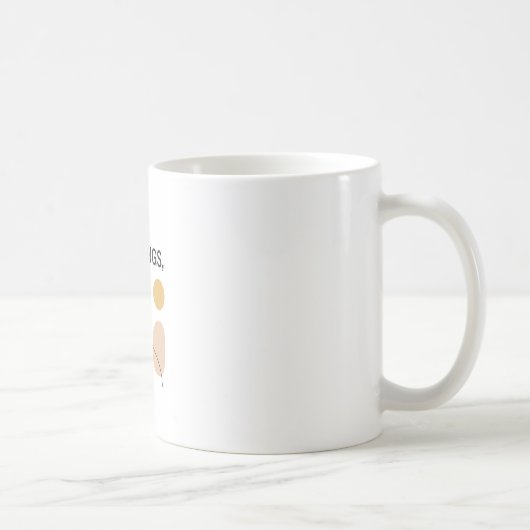 Langsame Morgen Warmer Kaffee Ästhetik Kaffeetasse (Rechts)