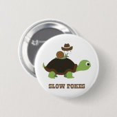 Langsame Pokes - Schnecke und Schildkröte Button (Vorne & Hinten)