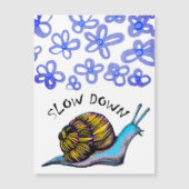 Langsame Postkarte (Vorderseite)