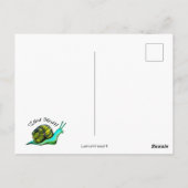 Langsame Postkarte (Rückseite)