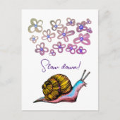 Langsame Postkarte (Vorderseite)