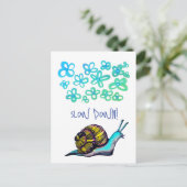 Langsame Postkarte (Stehend Vorderseite)