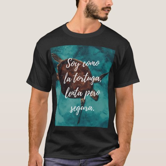 Langsame Schildkröte T-Shirt (Vorderseite)