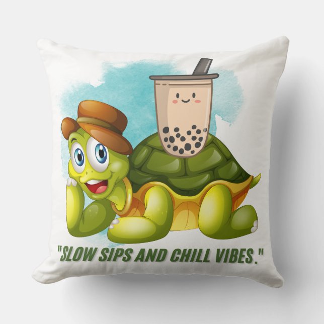 LANGSAME SIPPEN UND KINDERVIBEN KISSEN (Vorderseite)