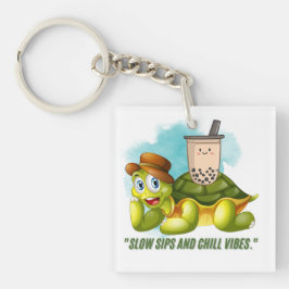 LANGSAME SIPPEN UND KINDERVIBEN SCHLÜSSELANHÄNGER