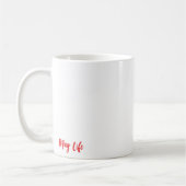 Langsame, sonnige Sloth-Design Kaffeetasse (Links)