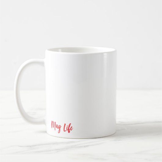 Langsame, sonnige Sloth-Design Kaffeetasse (Links)