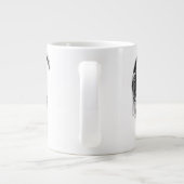 Langsame Stretch Tabby Katze Tasse (Rückseite)