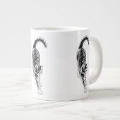 Langsame Stretch Tabby Katze Tasse (Vorderseite Rechts)
