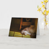 Langsame Tage, Karte (Gelbe Blume)