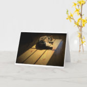 Langsame Tage, Karte (Gelbe Blume)