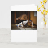 Langsame Tage, Karte (Gelbe Blume)