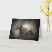 Langsame Tage, Karte (Gelbe Blume)